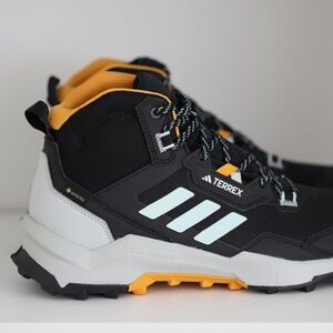 Adidas Mens Terrex IF4849 Ax4 GTX Gore-Tex Mid Hiking Sneaker Shoe Boots Black 9
